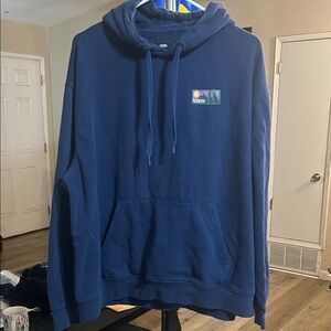Vans Navy Hoodie with Nature Patch